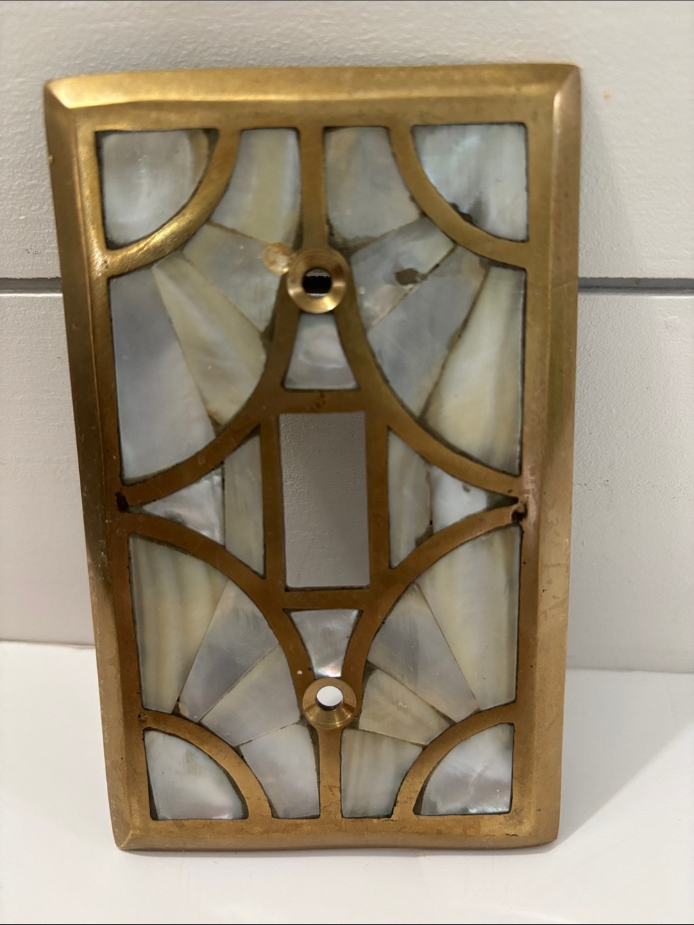Anthropologie (the ultimate art deco) Light Switch Cover